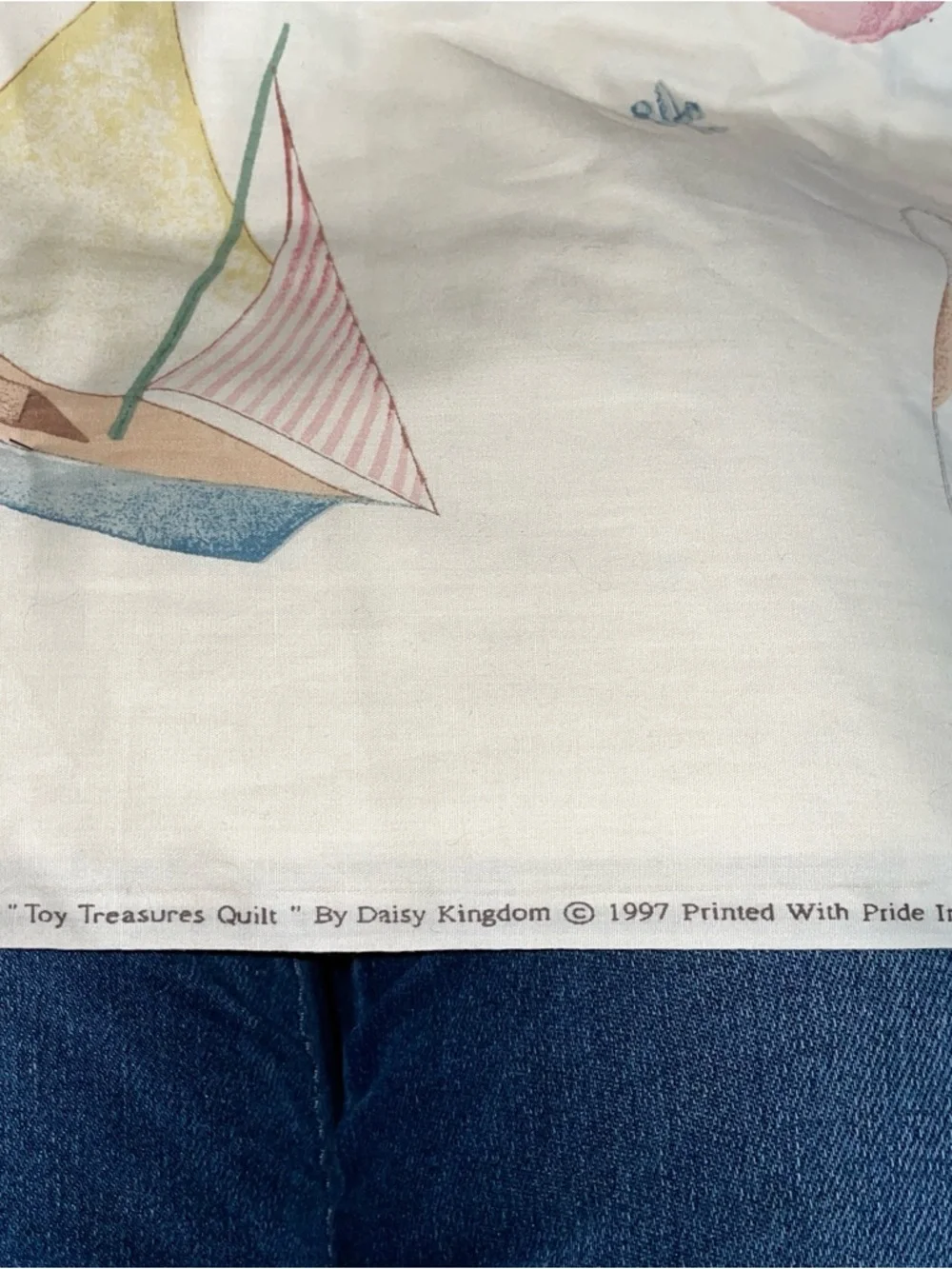 1997‎ Toy Treasures Quilt -unfinished by Daisy Kingdom